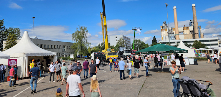 Deuna cement plant: open day on mining and training